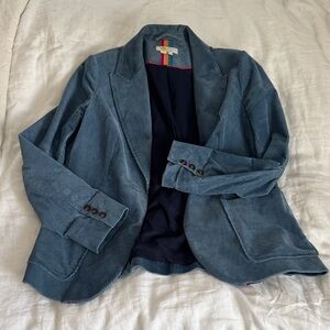 Boden Light Blue Corduroy Jacket